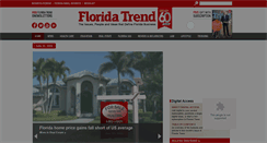 Desktop Screenshot of floridatrend.com